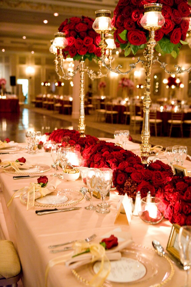 Топ 10 вариантов оформление гостевого стола на свадьбу