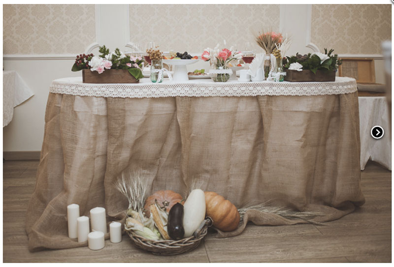 Свадьба в стиле рустик — оформление зала и интерьера, образ невесты, свадебный декор рустик